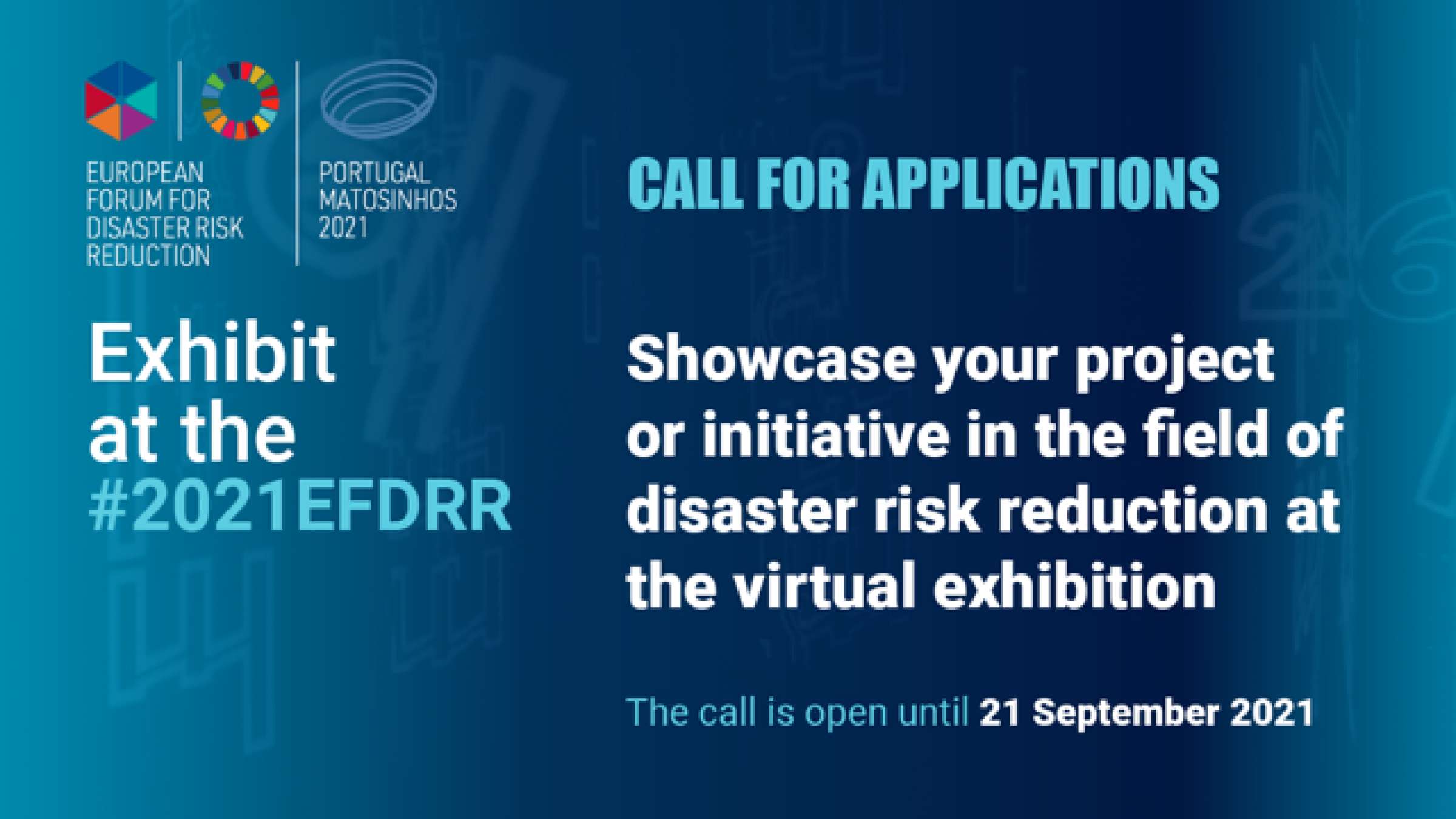 Exhibit at the #2021EFDRR